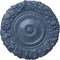 Ekena Millwork Marseille Ceiling Medallion (Fits Canopies up to 7 3/8"), Hnd-Painted Americana Crackle, 21"OD x 2"P CM21MAAMC - alternate 1